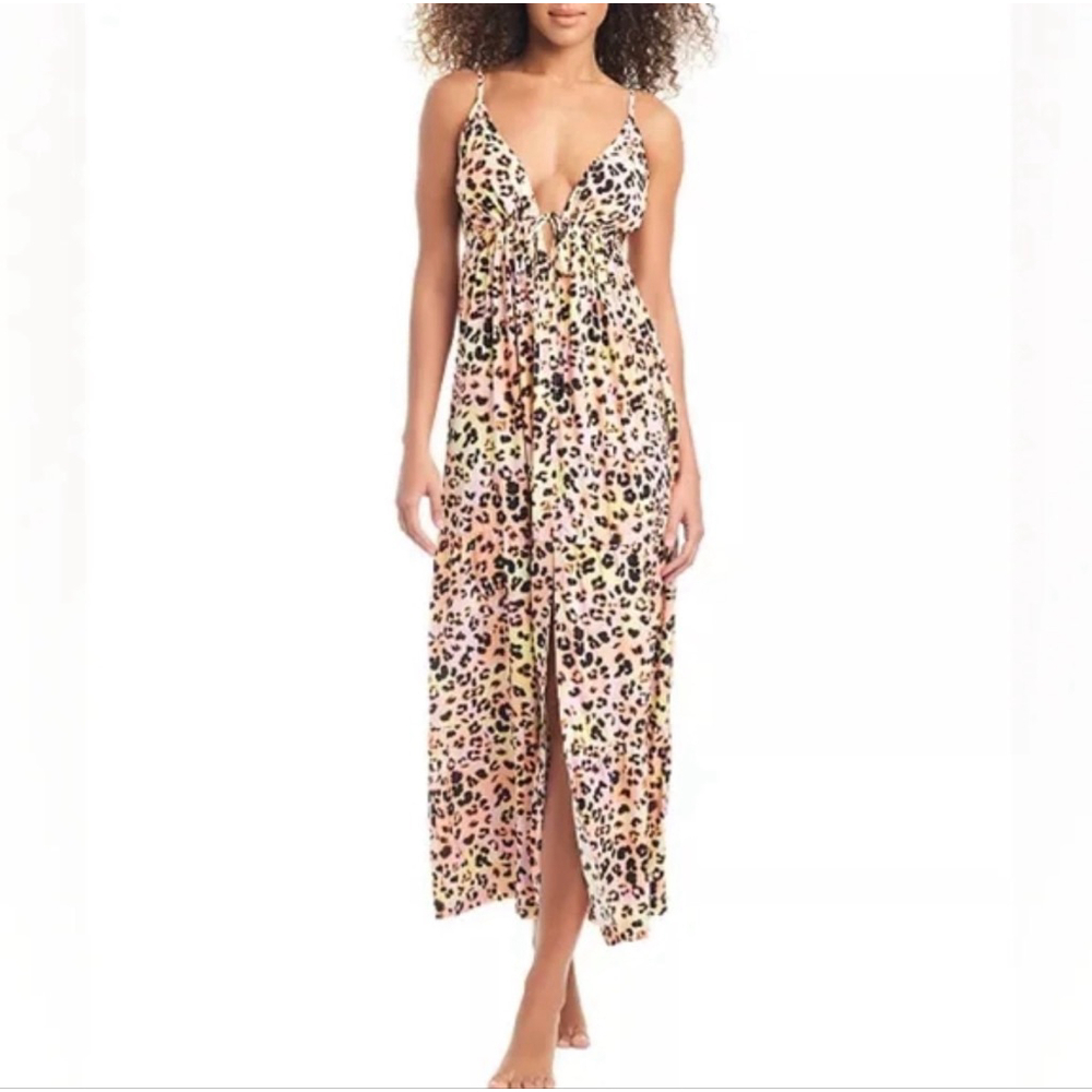 🐆 Bar III Animal Print V-Neck Dress | NWT 🐆